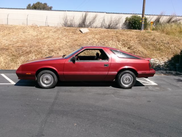 1984 Red Chrysler Other Hatchback