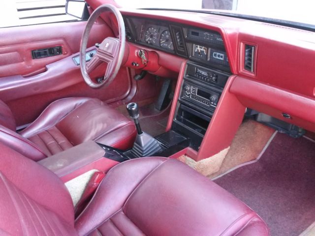 1984 Red Chrysler Other Hatchback