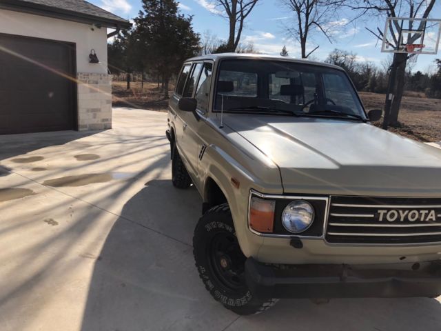 1984 Tan Toyota Land Cruiser SUV