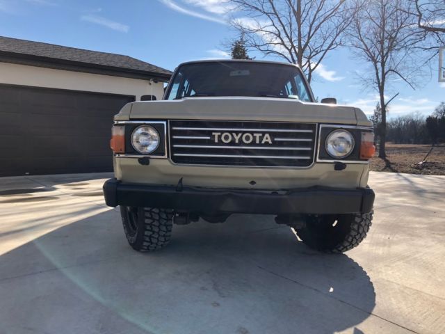 1984 Tan Toyota Land Cruiser SUV
