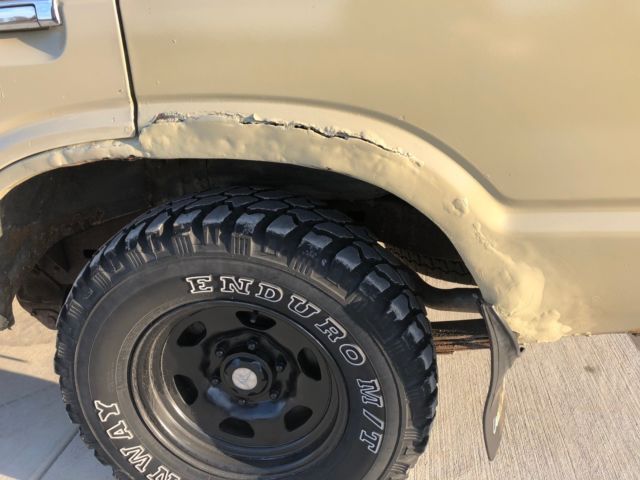 1984 Tan Toyota Land Cruiser SUV