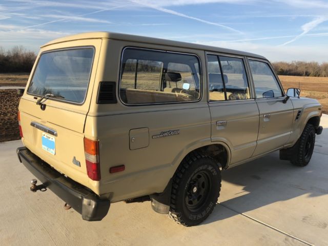 1984 Tan Toyota Land Cruiser SUV