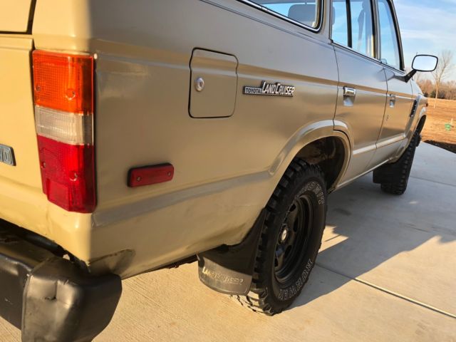 1984 Tan Toyota Land Cruiser SUV