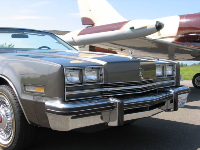 1984 Grayish Oldsmobile Toronado Convertible