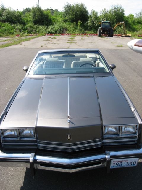 1984 Grayish Oldsmobile Toronado Convertible
