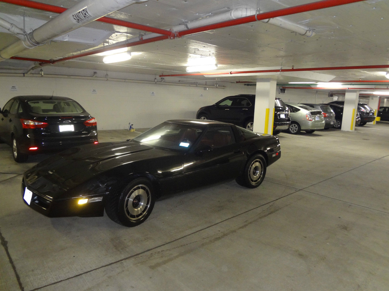 1984 Gray Chevrolet Corvette Coupe