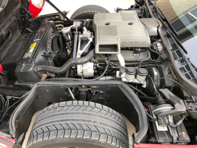 1984 Red Chevrolet Corvette Coupe