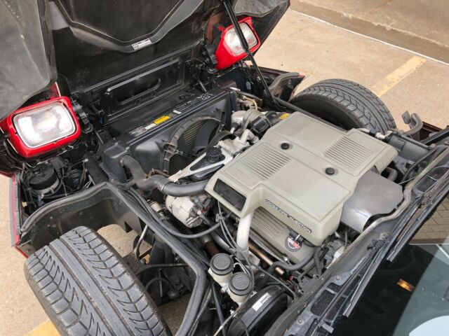 1984 Red Chevrolet Corvette Coupe