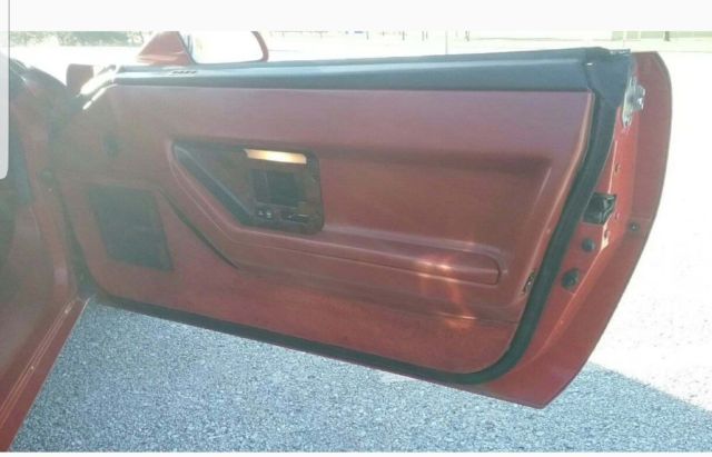 1984 Red Chevrolet Corvette Coupe