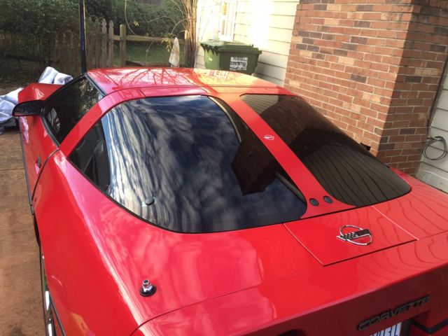 1984 Red Chevrolet Corvette Hatchback