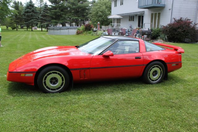1984 Blue Chevrolet Corvette Coupe