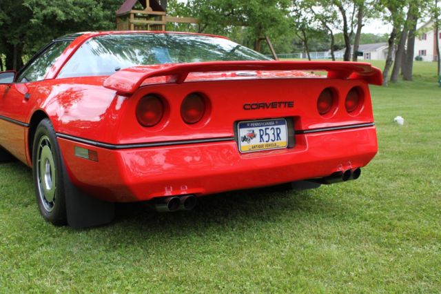 1984 Blue Chevrolet Corvette Coupe