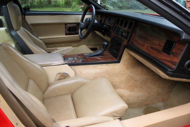 1984 Blue Chevrolet Corvette Coupe