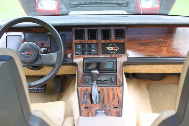 1984 Blue Chevrolet Corvette Coupe
