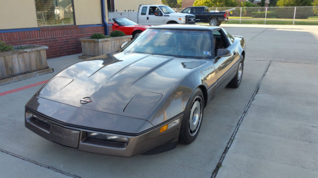 1984 Bronze Chevrolet Corvette Coupe