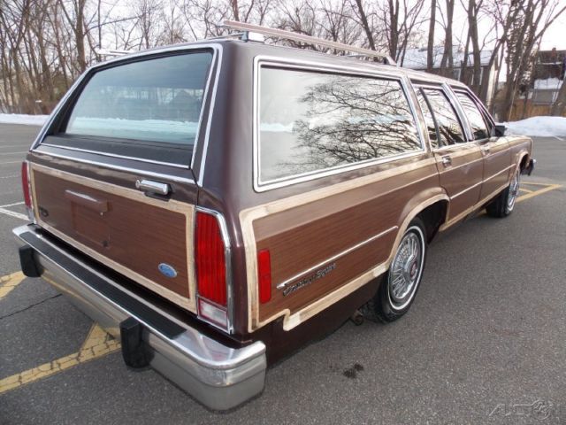 1984 Brown Ford Crown Victoria Wagon