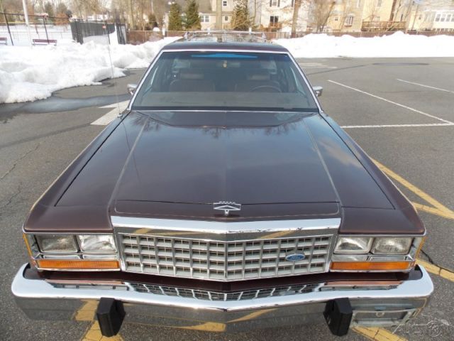 1984 Brown Ford Crown Victoria Wagon