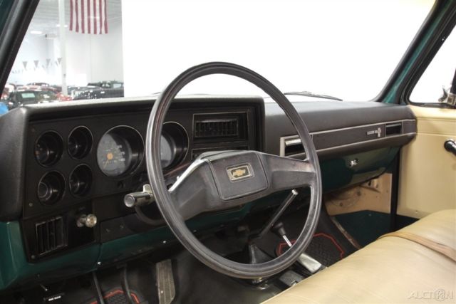 1984 Green Chevrolet K10