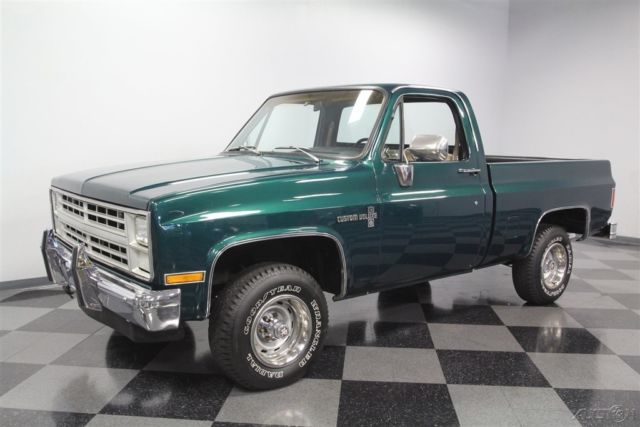 1984 Green Chevrolet K10