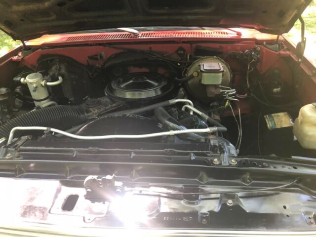 1984 Red Chevrolet C-10 Pickup