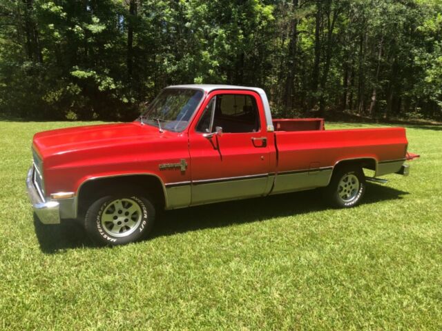 1984 Red Chevrolet C-10 Pickup