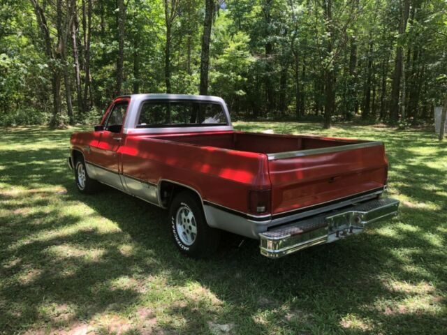 1984 Red Chevrolet C-10 Pickup