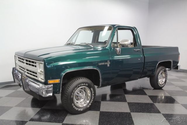 1984 Green Chevrolet K10