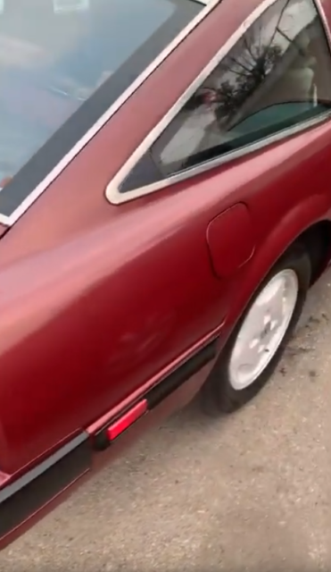 1984 Burgundy Nissan 300ZX