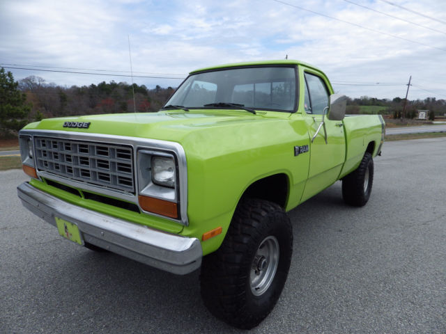 1984 Green Dodge Other Pickups Pickup