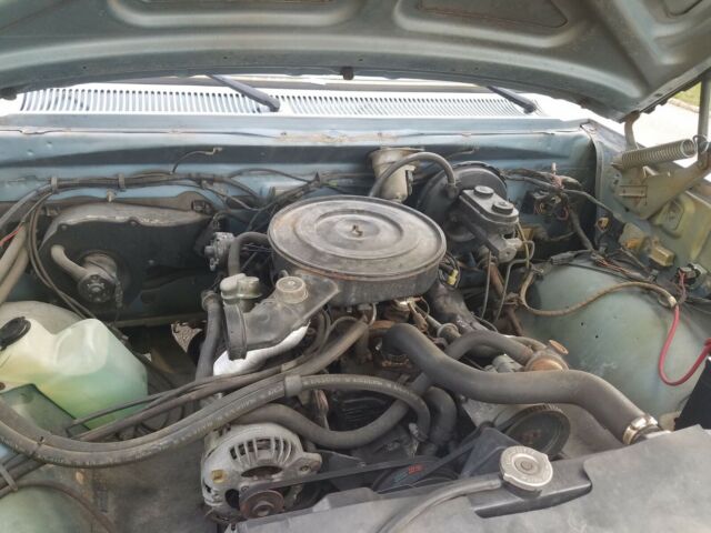 1984 Blue Dodge Ram 1500 Standard Cab Pickup