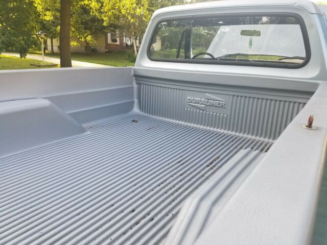 1984 Blue Dodge Ram 1500 Standard Cab Pickup