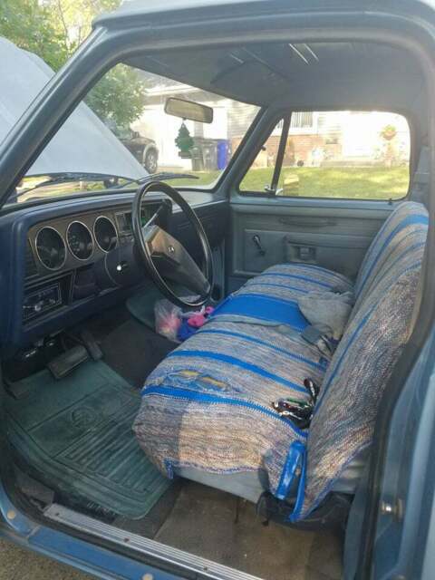 1984 Blue Dodge Ram 1500 Standard Cab Pickup
