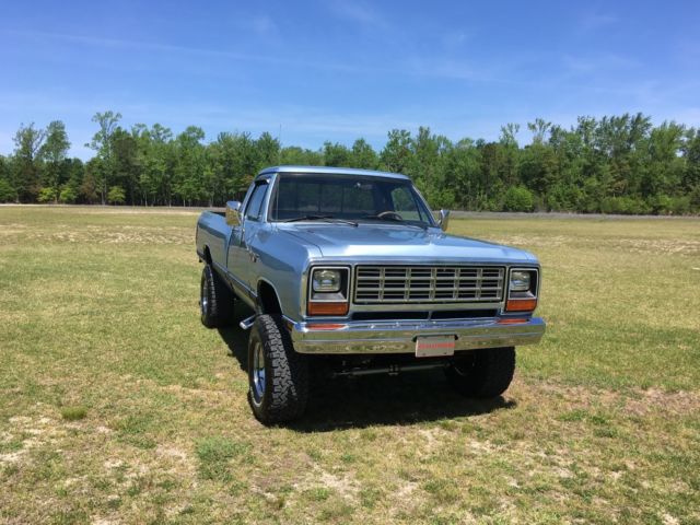 1984 Blue Dodge Other Pickups Standard Cab Pickup
