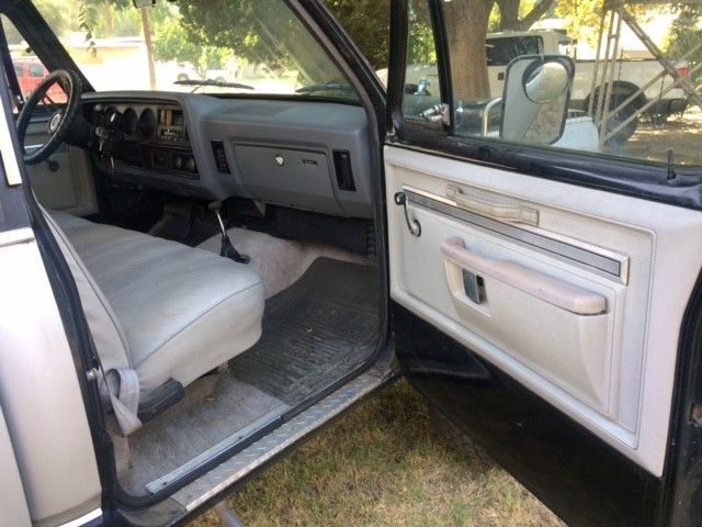 1984 Black / Silver Dodge Power Wagon Standard Cab Pickup