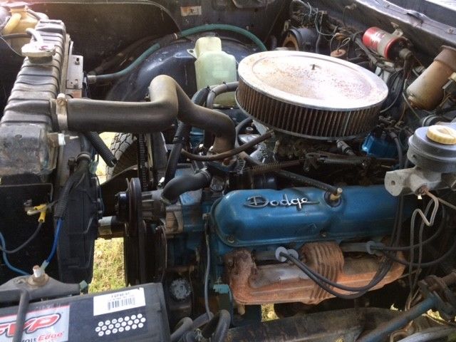 1984 Black / Silver Dodge Power Wagon Standard Cab Pickup