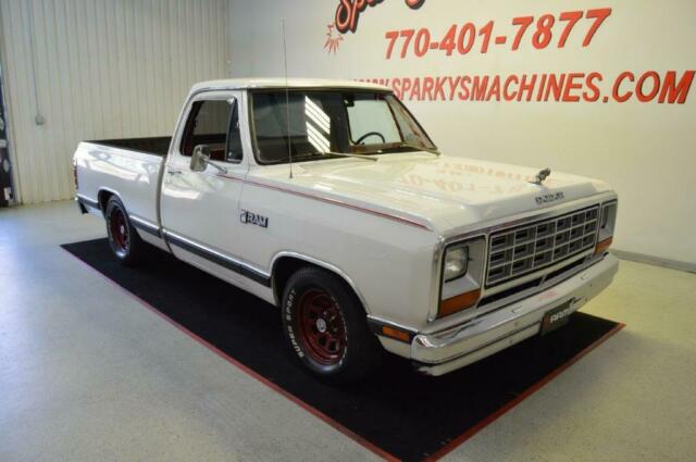 1984 White Dodge Ram 1500