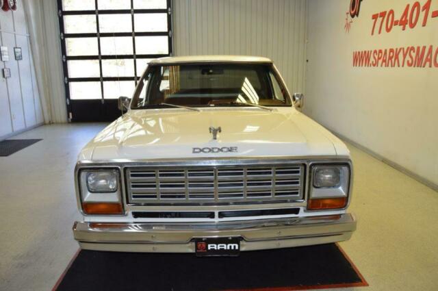 1984 White Dodge Ram 1500