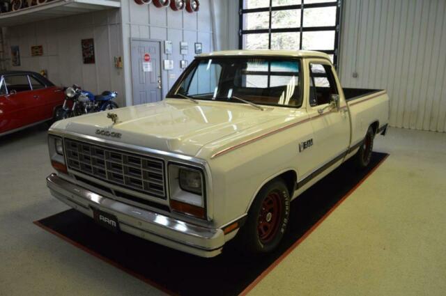 1984 White Dodge Ram 1500