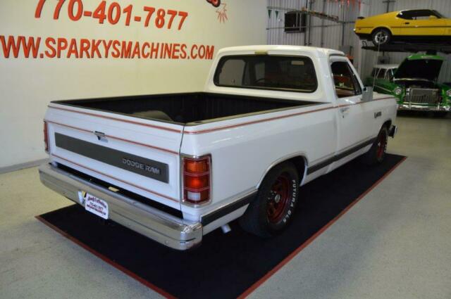 1984 White Dodge Ram 1500