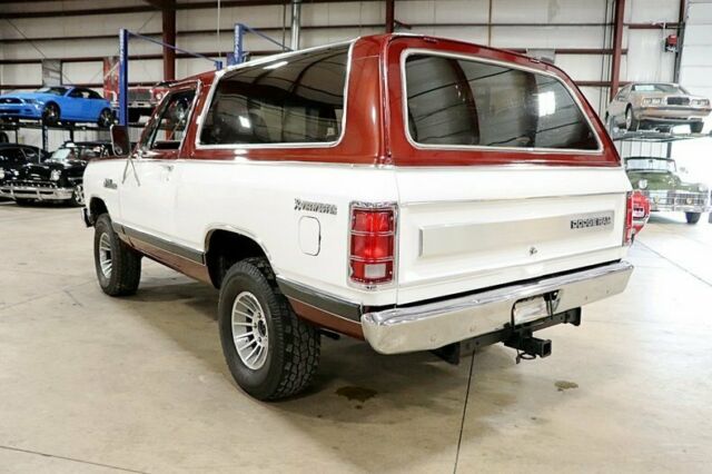 1984 Red Dodge Ramcharger SUV