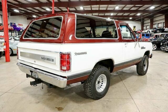 1984 Red Dodge Ramcharger SUV