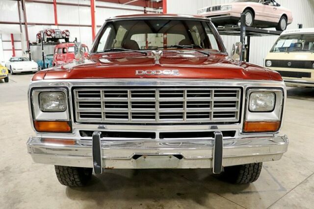 1984 Red Dodge Ramcharger SUV