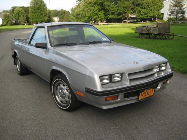 1984 Silver Dodge Other Pickups FWD Pickup
