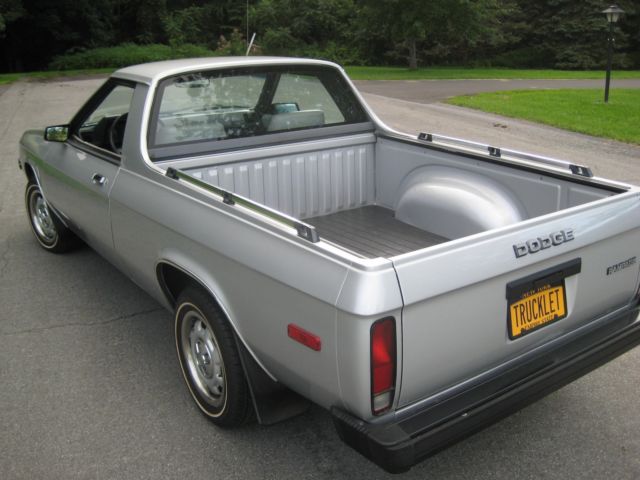 1984 Silver Dodge Other Pickups FWD Pickup