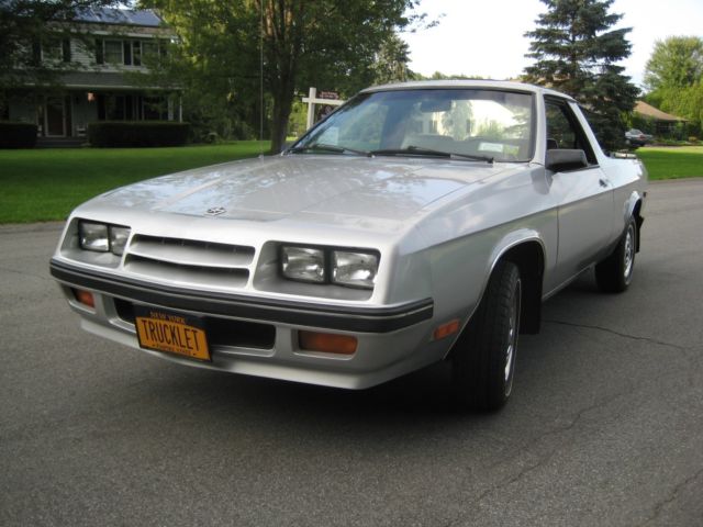 1984 Silver Dodge Other Pickups FWD Pickup