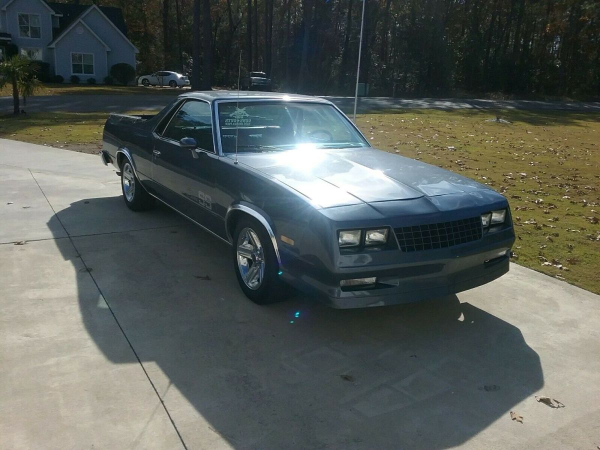 1984 Blue Chevrolet El Camino
