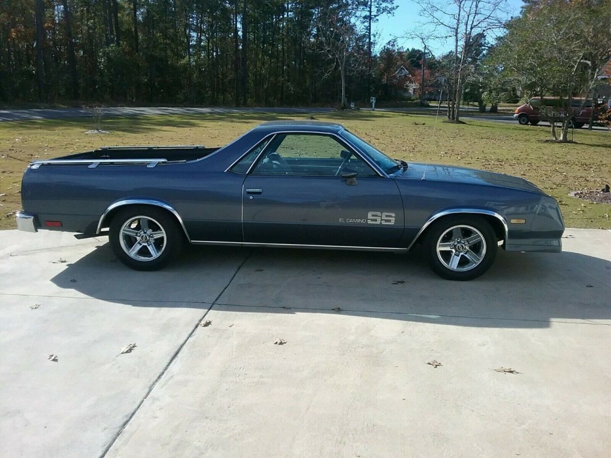 1984 Blue Chevrolet El Camino