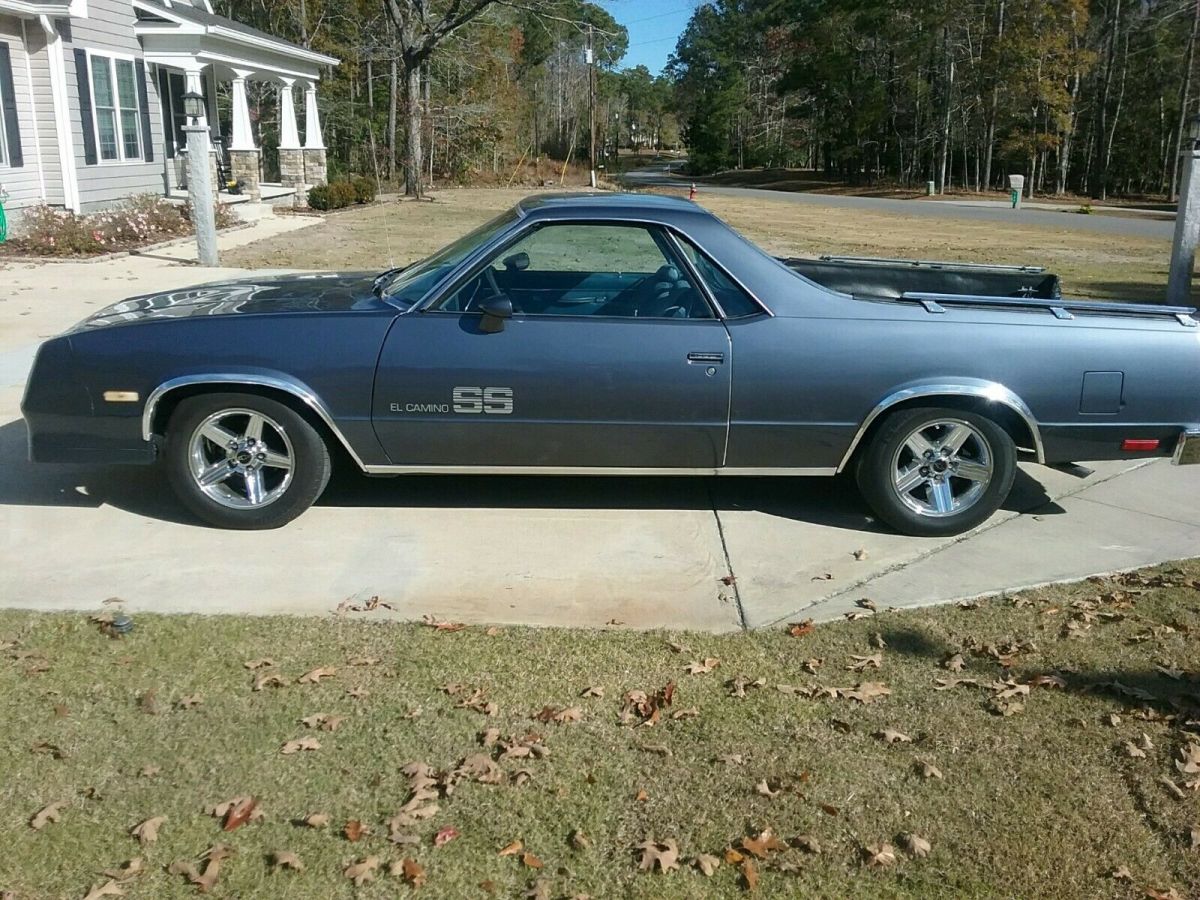 1984 Blue Chevrolet El Camino
