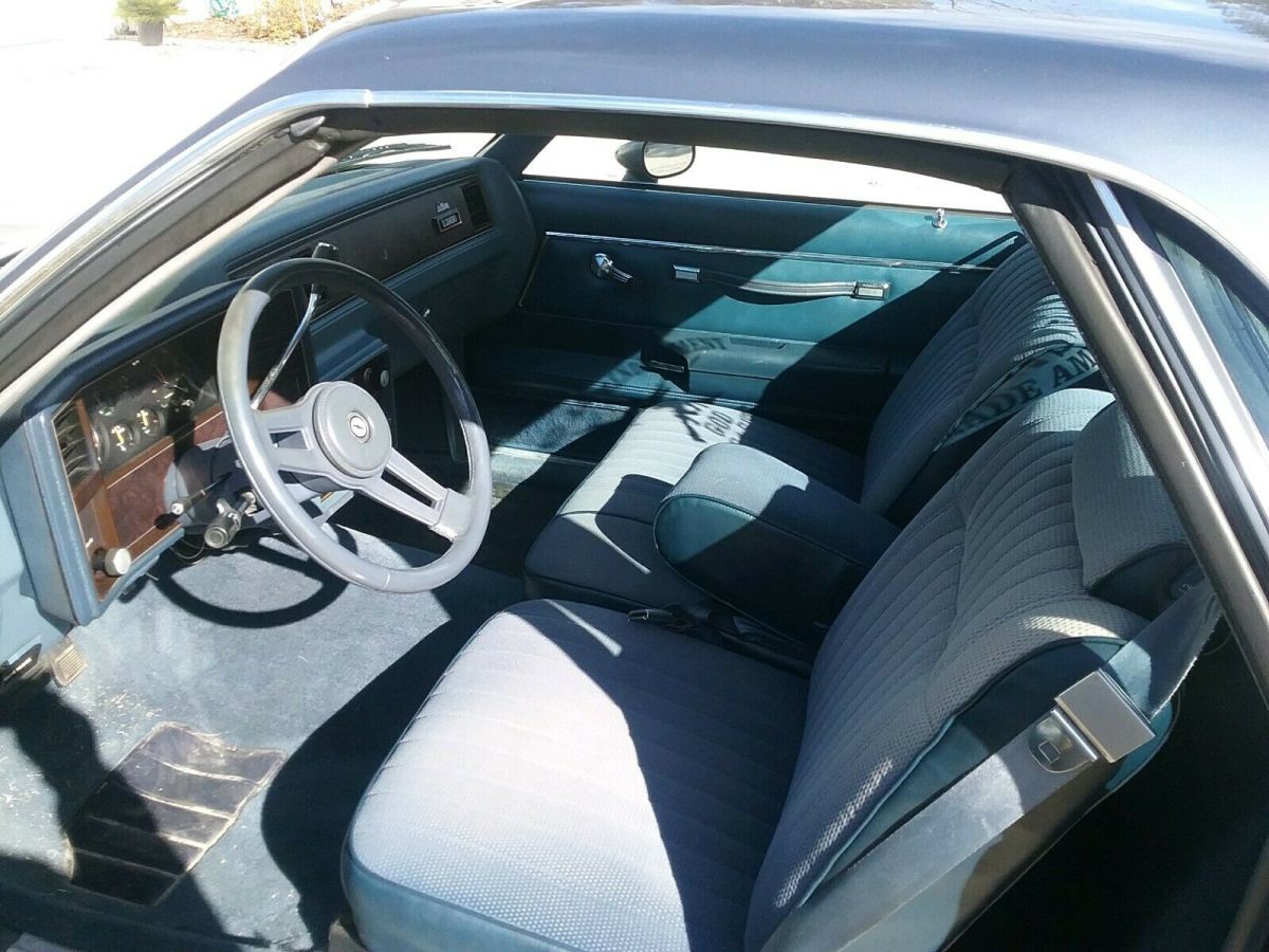 1984 Blue Chevrolet El Camino