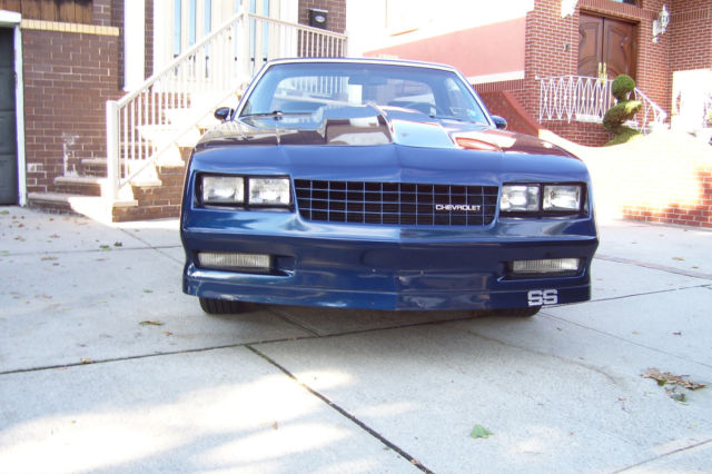 1984 Blue Chevrolet El Camino Coupe